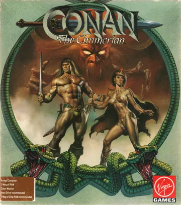 Conan the Cimmerian_Disk1 box cover front